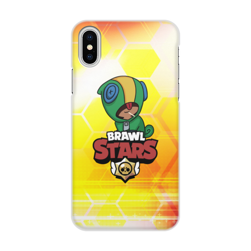 Заказать чехол для iPhone X/XS в Москве. Чехол для iPhone X/XS, объёмная печать Brawl Stars от THE_NISE  - готовые дизайны и нанесение принтов.