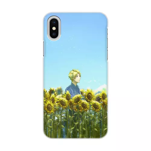 Заказать чехол для iPhone X/XS в Москве. Чехол для iPhone X/XS, объёмная печать Подсолнухи от Дана Столыпина - готовые дизайны и нанесение принтов.