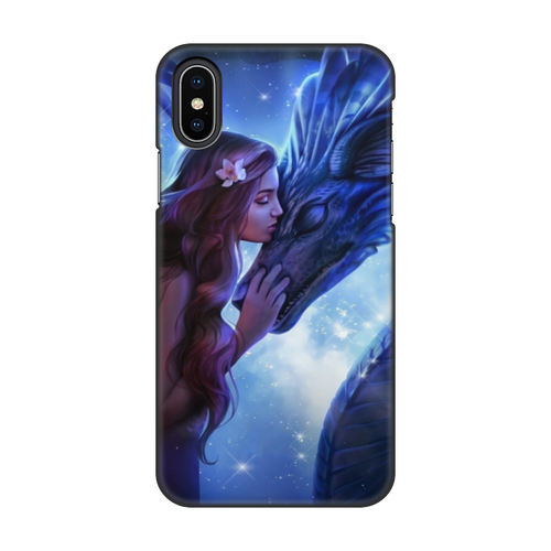 Заказать чехол для iPhone X/XS в Москве. Чехол для iPhone X/XS, объёмная печать Морской дракон Фыр от ***XxGelyaxX*** Пьянова - готовые дизайны и нанесение принтов.