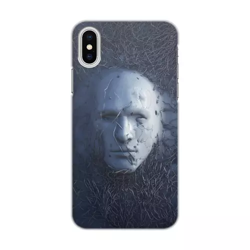 Заказать чехол для iPhone X/XS в Москве. Чехол для iPhone X/XS, объёмная печать Шрамы от Дана Столыпина - готовые дизайны и нанесение принтов.