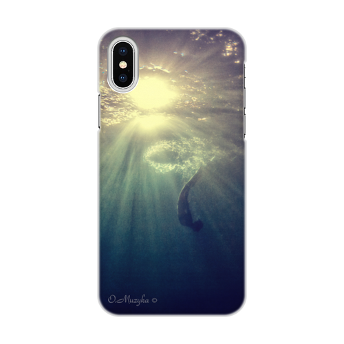 Заказать чехол для iPhone X/XS в Москве. Чехол для iPhone X/XS, объёмная печать В глубину от Оксана Музыка - готовые дизайны и нанесение принтов.