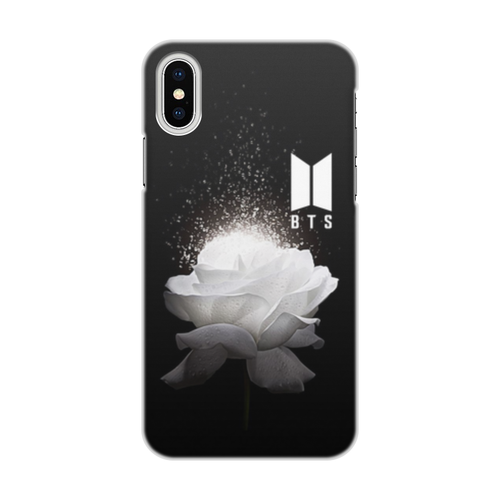 Заказать чехол для iPhone X/XS в Москве. Чехол для iPhone X/XS, объёмная печать Группа BTS от weeert - готовые дизайны и нанесение принтов.