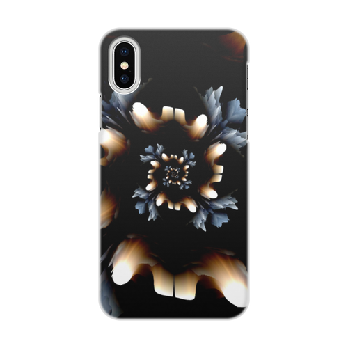Заказать чехол для iPhone X/XS в Москве. Чехол для iPhone X/XS, объёмная печать Зубатка от  Неизвестнов - готовые дизайны и нанесение принтов.