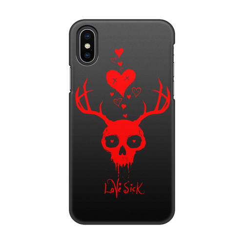 Заказать чехол для iPhone X/XS в Москве. Чехол для iPhone X/XS, объёмная печать Тоска по любви от Дана Столыпина - готовые дизайны и нанесение принтов.