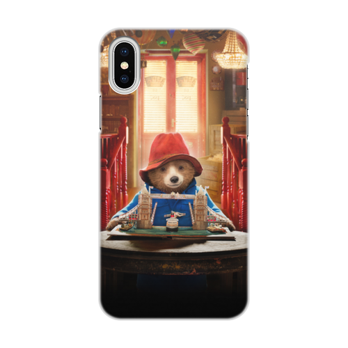 Заказать чехол для iPhone X/XS в Москве. Чехол для iPhone X/XS, объёмная печать Паддингтон от skynatural - готовые дизайны и нанесение принтов.