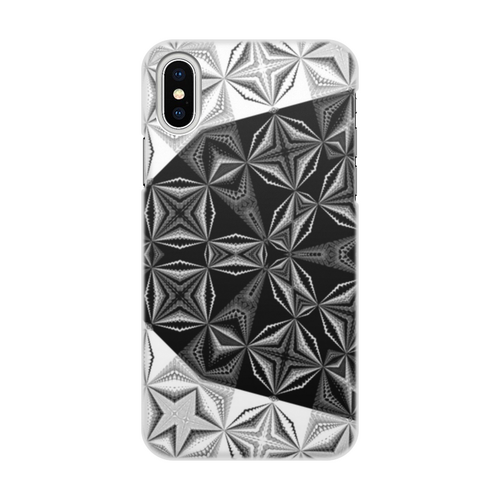Заказать чехол для iPhone X/XS в Москве. Чехол для iPhone X/XS, объёмная печать Калейдоскоп от aviva - готовые дизайны и нанесение принтов.