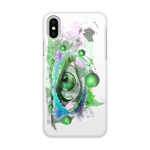 Заказать чехол для iPhone X/XS в Москве. Чехол для iPhone X/XS, объёмная печать Всевидящее око интернета от Zorgo-Art  - готовые дизайны и нанесение принтов.