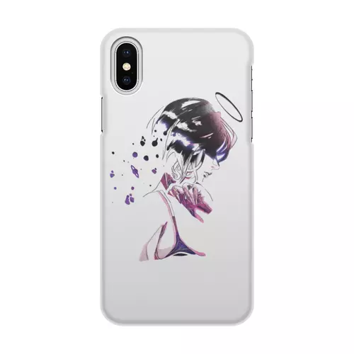 Заказать чехол для iPhone X/XS в Москве. Чехол для iPhone X/XS, объёмная печать Распад от Дана Столыпина - готовые дизайны и нанесение принтов.