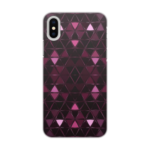 Заказать чехол для iPhone X/XS в Москве. Чехол для iPhone X/XS, объёмная печать Стеклянная мозаика 2 от aviva - готовые дизайны и нанесение принтов.