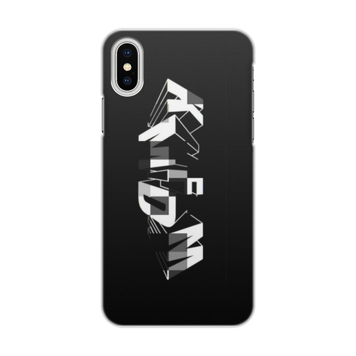 Заказать чехол для iPhone X/XS в Москве. Чехол для iPhone X/XS, объёмная печать KMFDM  от Yugo  Eliatrope  - готовые дизайны и нанесение принтов.