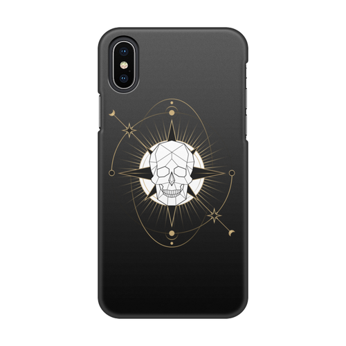 Заказать чехол для iPhone X/XS в Москве. Чехол для iPhone X/XS, объёмная печать Череп от ingenervolos@gmail.com - готовые дизайны и нанесение принтов.