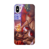 Заказать чехол для iPhone X/XS в Москве. Чехол для iPhone X/XS, объёмная печать Сексуальная Снегурочка от Media M  - готовые дизайны и нанесение принтов.