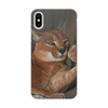 Заказать чехол для iPhone X/XS в Москве. Чехол для iPhone X/XS, объёмная печать Думу думаю от Екатерина Смирнова - готовые дизайны и нанесение принтов.