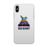 Заказать чехол для iPhone X/XS в Москве. Чехол для iPhone X/XS, объёмная печать  BAD BUNNY от TheAndarz  - готовые дизайны и нанесение принтов.