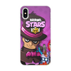 Заказать чехол для iPhone X/XS в Москве. Чехол для iPhone X/XS, объёмная печать BRAWL STARS MORTIS от geekbox - готовые дизайны и нанесение принтов.