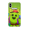 Заказать чехол для iPhone X/XS в Москве. Чехол для iPhone X/XS, объёмная печать BRAWL STARS SPIKE от geekbox - готовые дизайны и нанесение принтов.