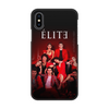 Заказать чехол для iPhone X/XS в Москве. Чехол для iPhone X/XS, объёмная печать Elite.Red On Black от Polly Pol - готовые дизайны и нанесение принтов.