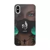 Заказать чехол для iPhone X/XS в Москве. Чехол для iPhone X/XS, объёмная печать Девушка в маске coVID от Дана Столыпина - готовые дизайны и нанесение принтов.