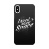 Заказать чехол для iPhone X/XS в Москве. Чехол для iPhone X/XS, объёмная печать I need more space от ISliM - готовые дизайны и нанесение принтов.