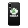 Заказать чехол для iPhone X/XS в Москве. Чехол для iPhone X/XS, объёмная печать SKODA от DESIGNER   - готовые дизайны и нанесение принтов.