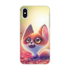 Заказать чехол для iPhone X/XS в Москве. Чехол для iPhone X/XS, объёмная печать Лисенок от Дана Столыпина - готовые дизайны и нанесение принтов.