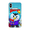 Заказать чехол для iPhone X/XS в Москве. Чехол для iPhone X/XS, объёмная печать BRAWL STARS MR.P от geekbox - готовые дизайны и нанесение принтов.