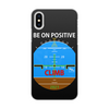 Заказать чехол для iPhone X/XS в Москве. Чехол для iPhone X/XS, объёмная печать Be on positive CLIMB от SkyWay Aviation Clothing RUS  - готовые дизайны и нанесение принтов.