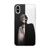 Заказать чехол для iPhone X/XS в Москве. Чехол для iPhone X/XS, объёмная печать Черное&белое  от DeMiTriX  - готовые дизайны и нанесение принтов.