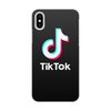 Заказать чехол для iPhone X/XS в Москве. Чехол для iPhone X/XS, объёмная печать TikTok  от DESIGNER   - готовые дизайны и нанесение принтов.