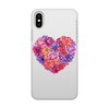 Заказать чехол для iPhone X/XS в Москве. Чехол для iPhone X/XS, объёмная печать Сердце от Дана Столыпина - готовые дизайны и нанесение принтов.