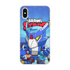 Заказать чехол для iPhone X/XS в Москве. Чехол для iPhone X/XS, объёмная печать BRAWL STARS CROW от geekbox - готовые дизайны и нанесение принтов.