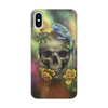 Заказать чехол для iPhone X/XS в Москве. Чехол для iPhone X/XS, объёмная печать Игуана и Череп от Дана Столыпина - готовые дизайны и нанесение принтов.