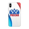 Заказать чехол для iPhone X/XS в Москве. Чехол для iPhone X/XS, объёмная печать Герб России от THE_NISE  - готовые дизайны и нанесение принтов.