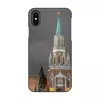 Заказать чехол для iPhone X/XS в Москве. Чехол для iPhone X/XS, объёмная печать Никольская башня от Anstey  - готовые дизайны и нанесение принтов.
