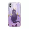 Заказать чехол для iPhone X/XS в Москве. Чехол для iPhone X/XS, объёмная печать Святой кот от Дана Столыпина - готовые дизайны и нанесение принтов.
