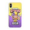 Заказать чехол для iPhone X/XS в Москве. Чехол для iPhone X/XS, объёмная печать BRAWL STARS BEA от geekbox - готовые дизайны и нанесение принтов.