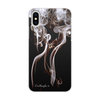 Заказать чехол для iPhone X/XS в Москве. Чехол для iPhone X/XS, объёмная печать Фигурный дым от Оксана Музыка - готовые дизайны и нанесение принтов.