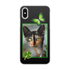 Заказать чехол для iPhone X/XS в Москве. Чехол для iPhone X/XS, объёмная печать КОШКИ. МАГИЯ КРАСОТЫ от robus - готовые дизайны и нанесение принтов.