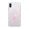 Заказать чехол для iPhone X/XS в Москве. Чехол для iPhone X/XS, объёмная печать Сладкие мысли от Anna Eremina - готовые дизайны и нанесение принтов.