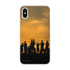 Заказать чехол для iPhone X/XS в Москве. Чехол для iPhone X/XS, объёмная печать силуэты от Оксана Музыка - готовые дизайны и нанесение принтов.
