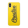 Заказать чехол для iPhone X/XS в Москве. Чехол для iPhone X/XS, объёмная печать Creative  от ISliM - готовые дизайны и нанесение принтов.