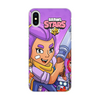 Заказать чехол для iPhone X/XS в Москве. Чехол для iPhone X/XS, объёмная печать BRAWL STARS SHELLY от geekbox - готовые дизайны и нанесение принтов.