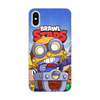 Заказать чехол для iPhone X/XS в Москве. Чехол для iPhone X/XS, объёмная печать BRAWL STARS CARL от geekbox - готовые дизайны и нанесение принтов.