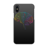 Заказать чехол для iPhone X/XS в Москве. Чехол для iPhone X/XS, объёмная печать красочный мозг от solntse - готовые дизайны и нанесение принтов.
