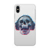 Заказать чехол для iPhone X/XS в Москве. Чехол для iPhone X/XS, объёмная печать Skull loves music от Дана Столыпина - готовые дизайны и нанесение принтов.