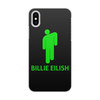 Заказать чехол для iPhone X/XS в Москве. Чехол для iPhone X/XS, объёмная печать Billie Eilish от DESIGNER   - готовые дизайны и нанесение принтов.