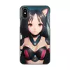 Заказать чехол для iPhone X/XS в Москве. Чехол для iPhone X/XS, объёмная печать Стримерша от Дана Столыпина - готовые дизайны и нанесение принтов.