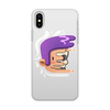 Заказать чехол для iPhone X/XS в Москве. Чехол для iPhone X/XS, объёмная печать Время летит от Дана Столыпина - готовые дизайны и нанесение принтов.