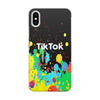 Заказать чехол для iPhone X/XS в Москве. Чехол для iPhone X/XS, объёмная печать Tik Tok от THE_NISE  - готовые дизайны и нанесение принтов.