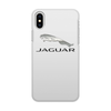 Заказать чехол для iPhone X/XS в Москве. Чехол для iPhone X/XS, объёмная печать JAGUAR  от DESIGNER   - готовые дизайны и нанесение принтов.